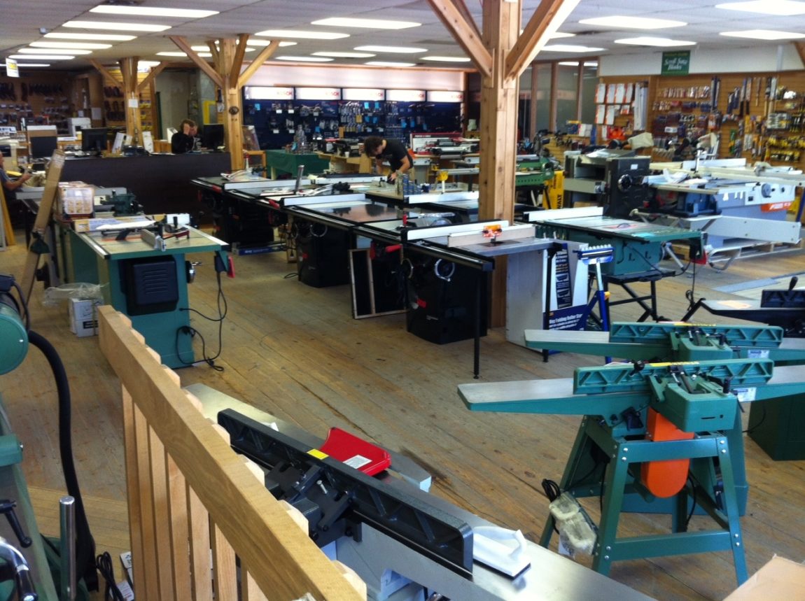 Canadian Woodworker Winnipeg Showroom
